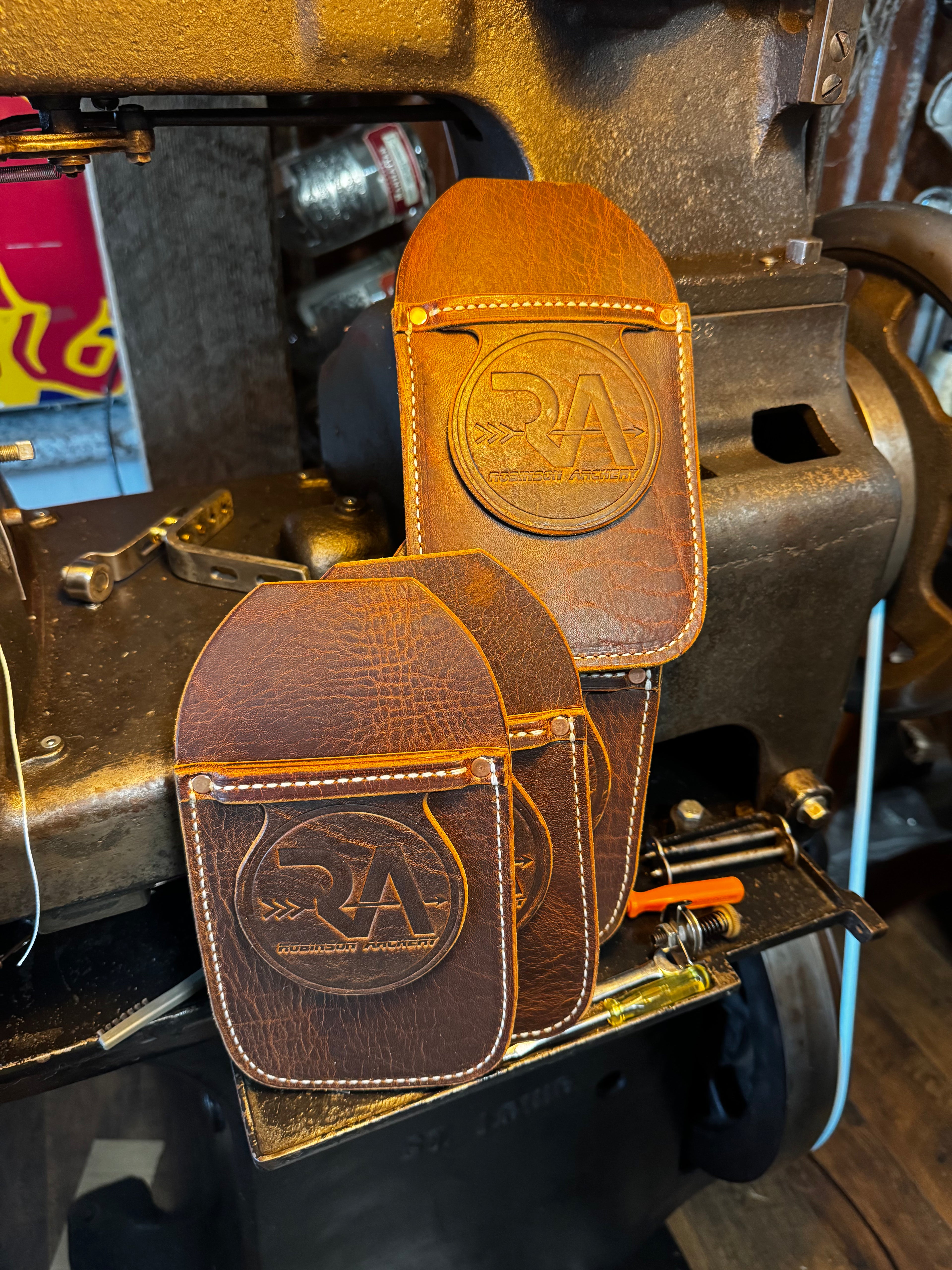 Custom Robinson Archery Pocket Quiver by Bastard’s Leather