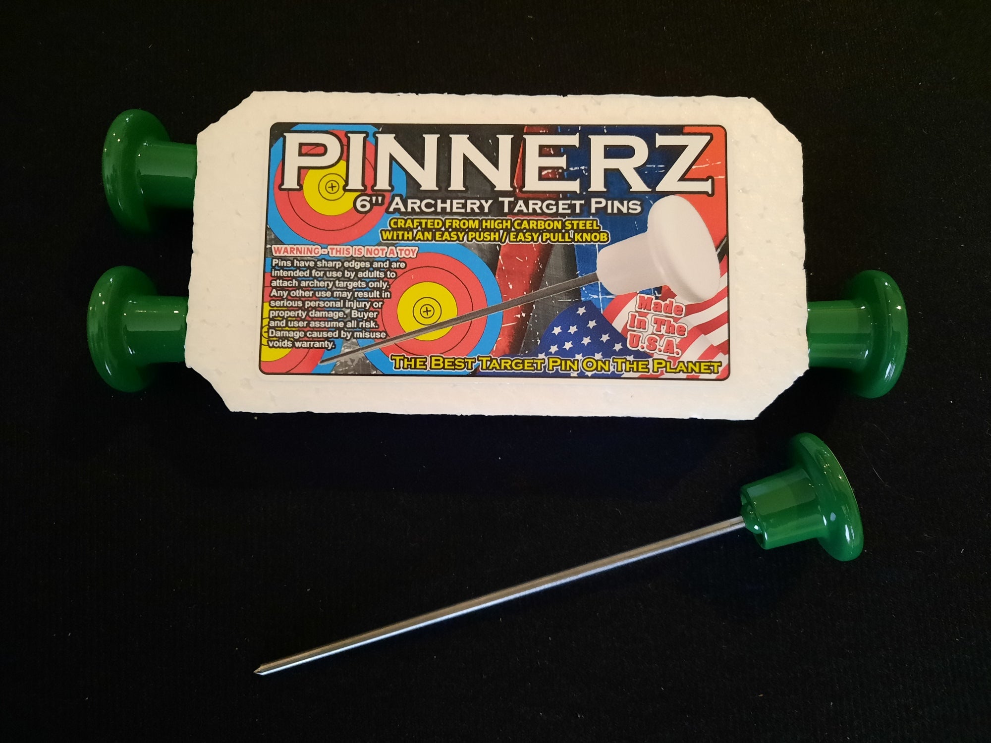 Pinnerz target pins