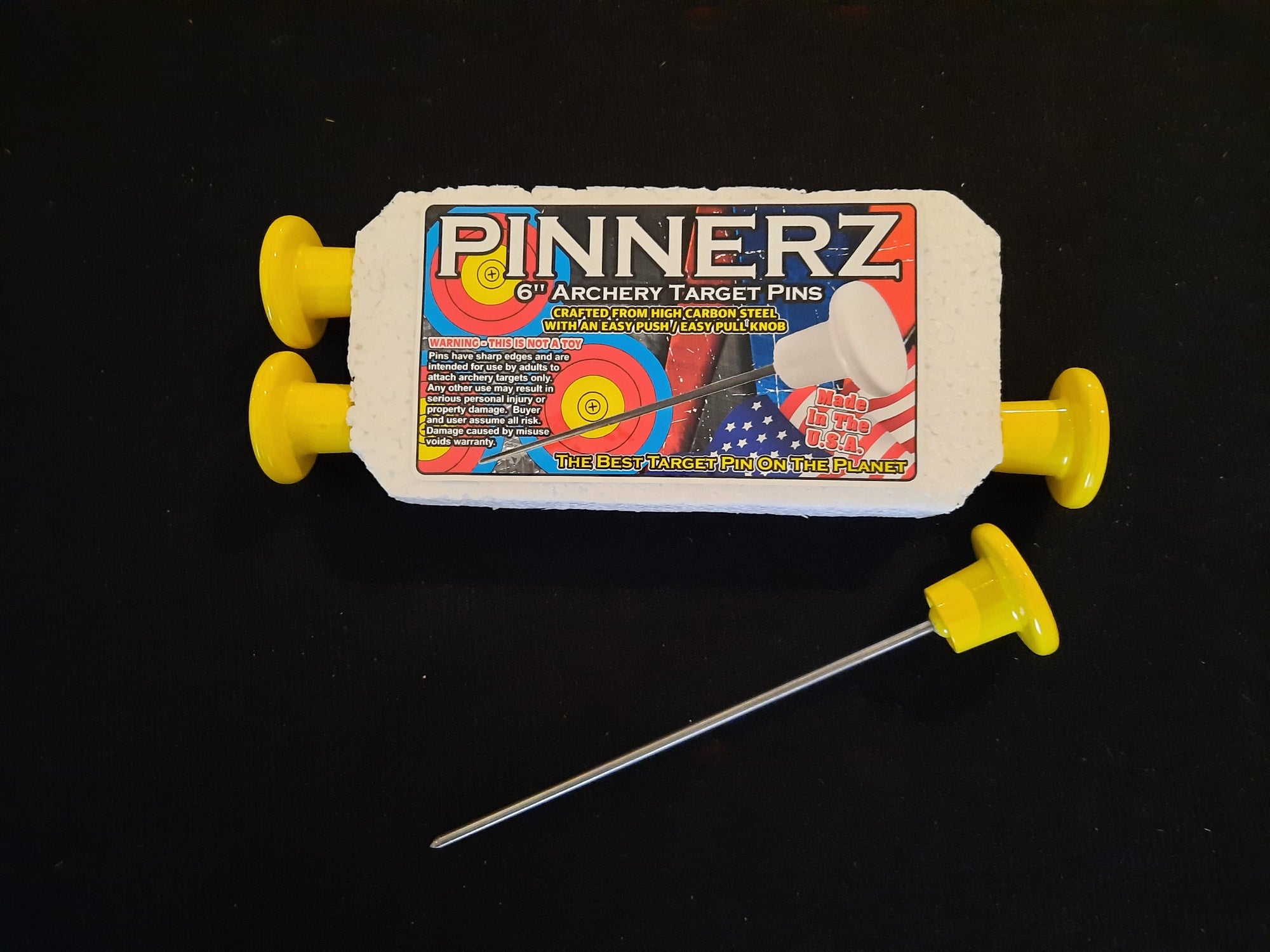 Pinnerz target pins