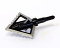 Black Hornet Ser-Razor 125 grain 4 blade broadhead 1 7/16 long" X 1 1/4 long " (3-pack)
