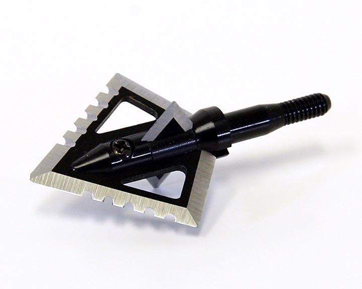 Black Hornet Ser-Razor 125 grain 4 blade broadhead 1 7/16 long" X 1 1/4 long " (3-pack)